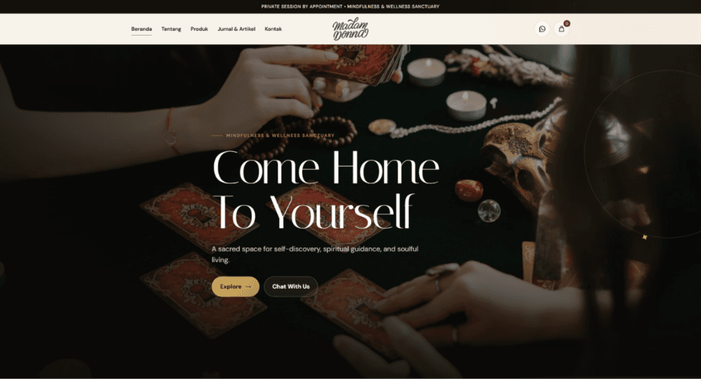 Sanctuary & booking platform